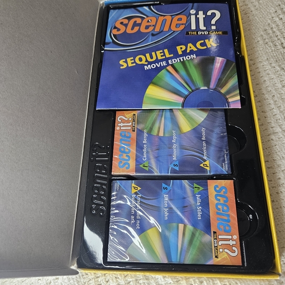 Scene It? The DVD Game Sequel Pack Movie Edition 2003 Trivia DVD Card Game - Picture 10 of 13